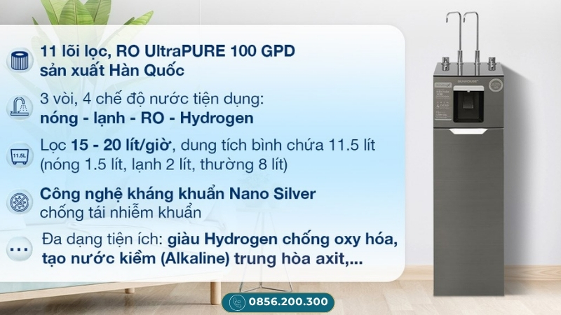 Máy lọc nước Sunhouse SHA76658SH