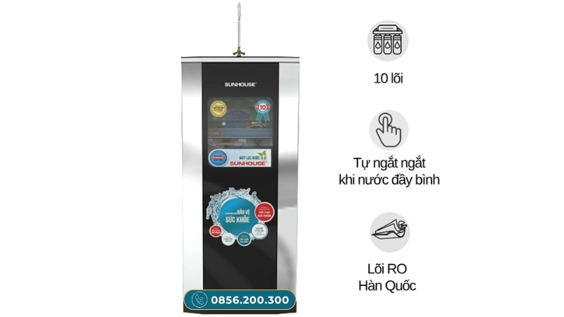 Máy lọc nước Sunhouse tủ đứng SHA88510K