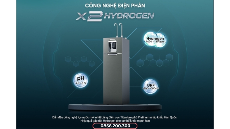 Tạo nước kiềm bằng công nghệ điện phân