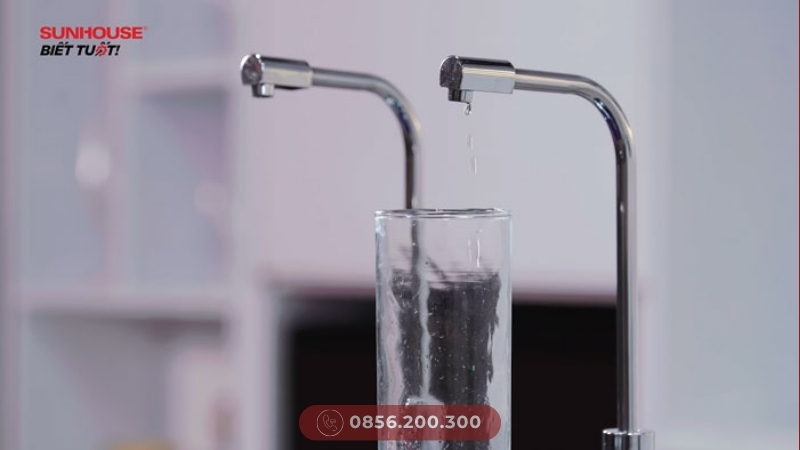 Thay lõi xong nhưng nước vẫn chảy yếu