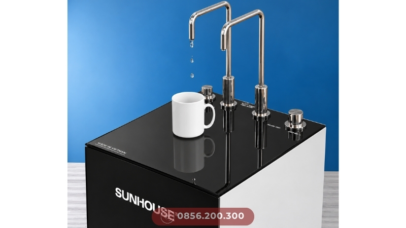 Vòi máy lọc nước Sunhouse rỉ nước có nguy hiểm không