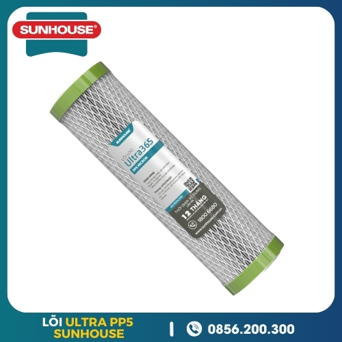 Lõi Lọc Thô SUNHOUSE Ultra365 PP5 Micron