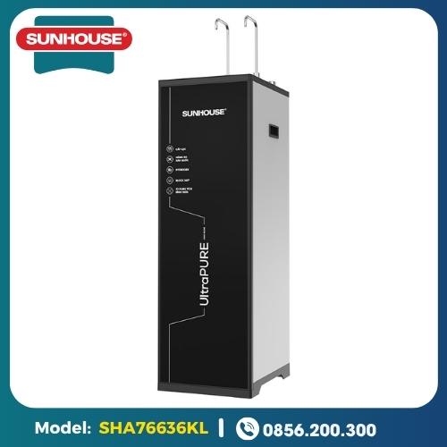 Máy Lọc Nước 3 Chế Độ Nóng - Lạnh - Thường UltraPURE Sunhouse 11 Lõi  SHA76636KL