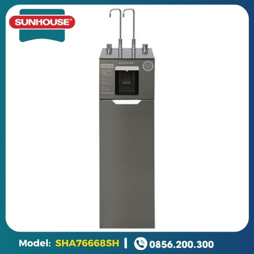 Máy Lọc Nước 4 Chế Độ Nóng - Lạnh - RO - Hydrogen Ion Kiềm UltraX Sunhouse 11 Lõi SHA76668SH