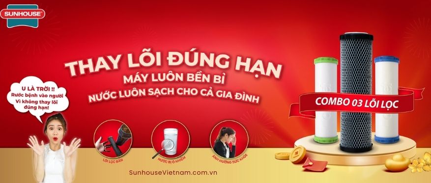 Lõi Lọc Nước Sunhouse