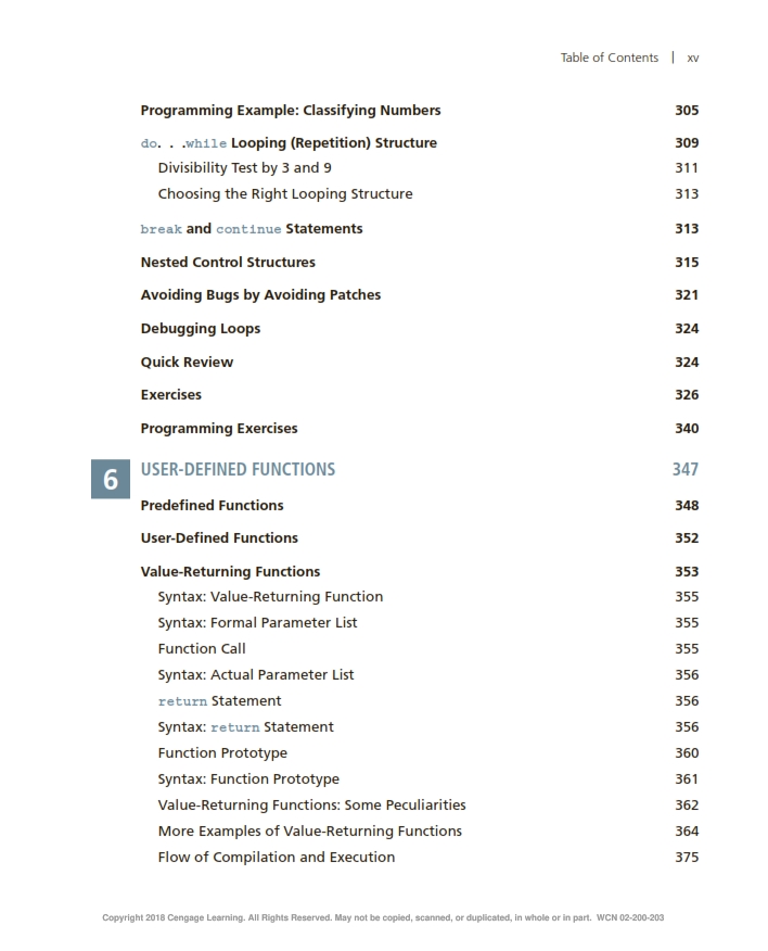 C++ Programming From Problem Analysis to Program Design 8th Edition
