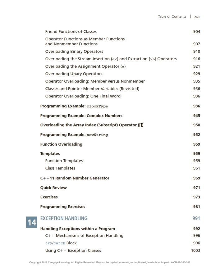 C++ Programming From Problem Analysis to Program Design 8th Edition