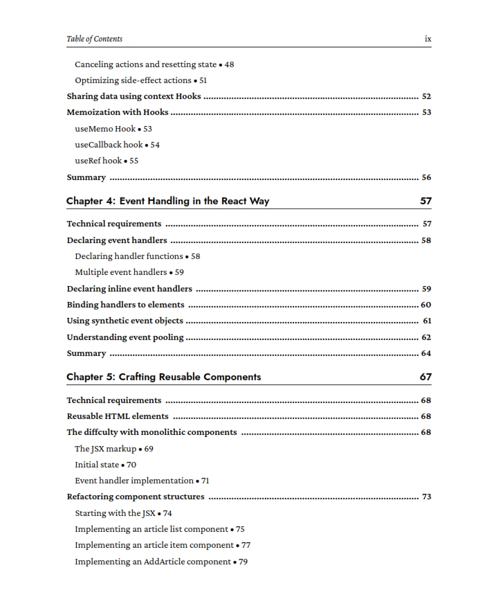 React and React Native 5th Edition