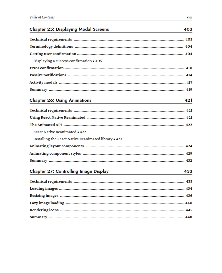 React and React Native 5th Edition
