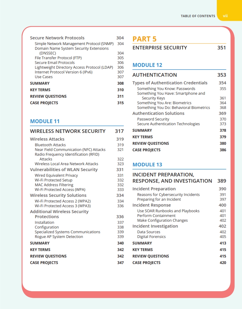 CompTIA Security+ Guide to Network Security Fundamentals 7th Edition