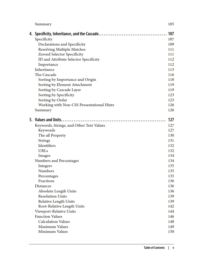 Css Definitive Guide CSS The Definitive Guide 5th Edition