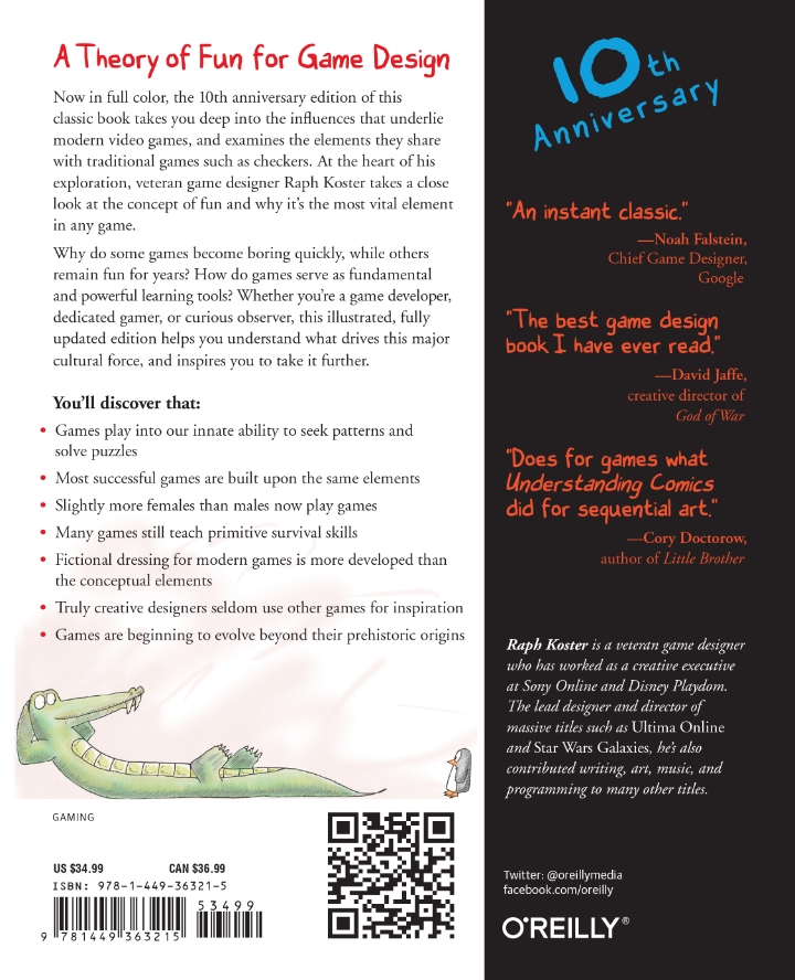 Theory of Fun for Game Design 2nd Edition