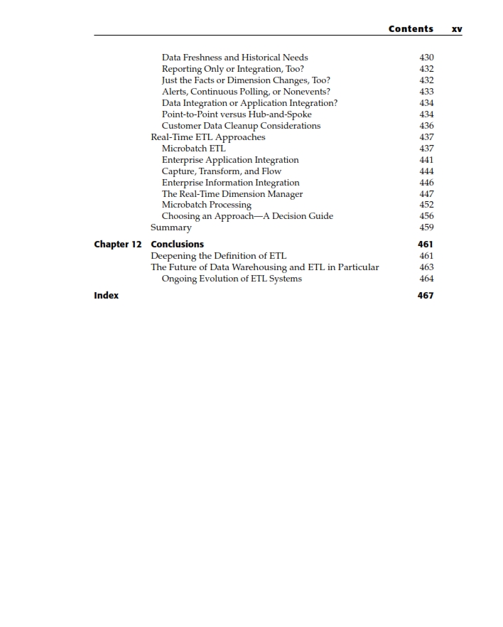 The Data Warehouse ETL Toolkit