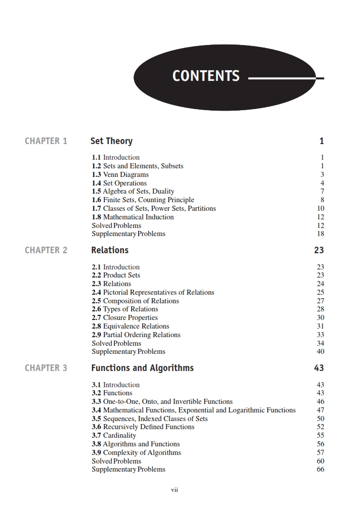 Schaum s outline of discrete mathematics 3rd edition