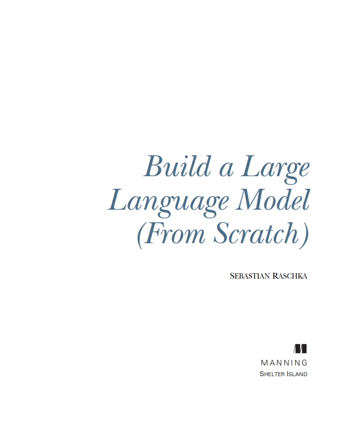 Building Your Language Build a Large Language Model