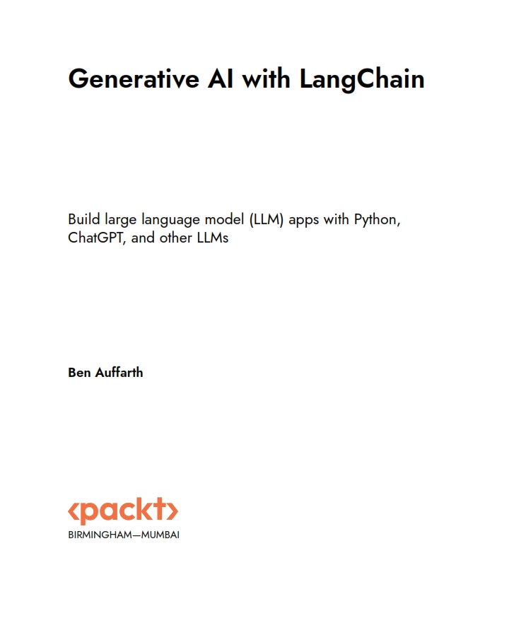 Generative AI with LangChain