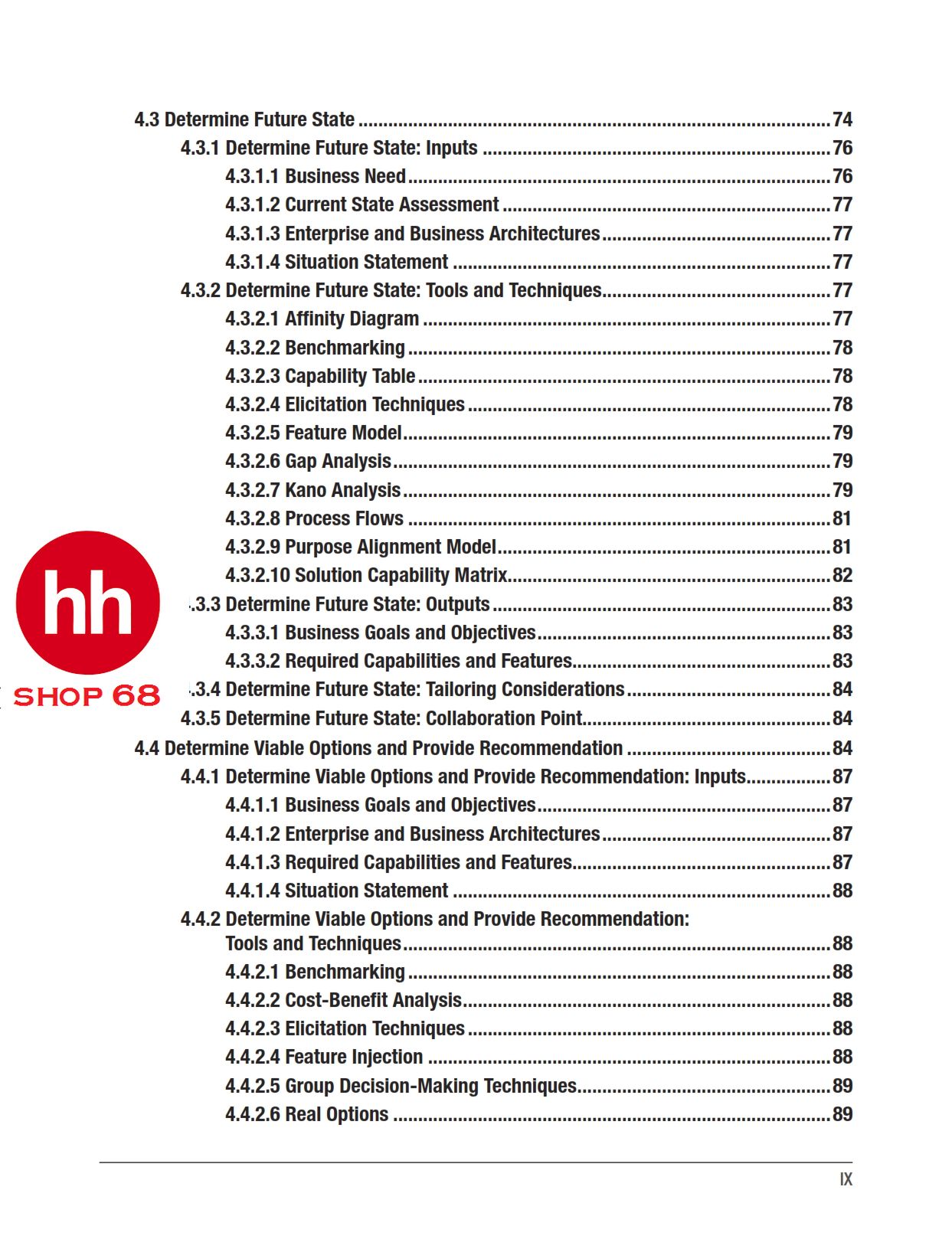 THE PMI GUIDE TO BUSINESS ANALYSIS visual data 4