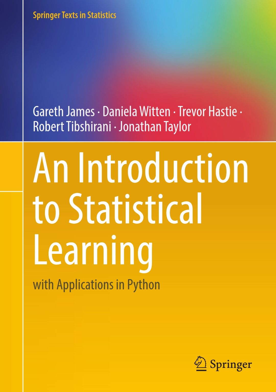 An Introduction to Statistical Learning with Applications in Python