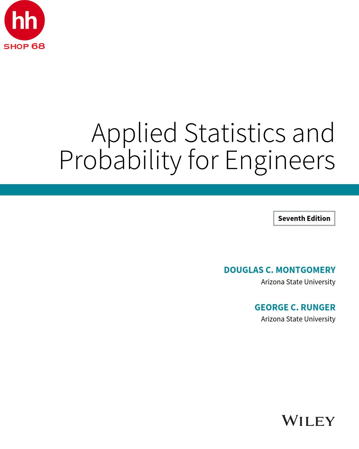Applied Statistics and Probability for Engineers 7th Edition