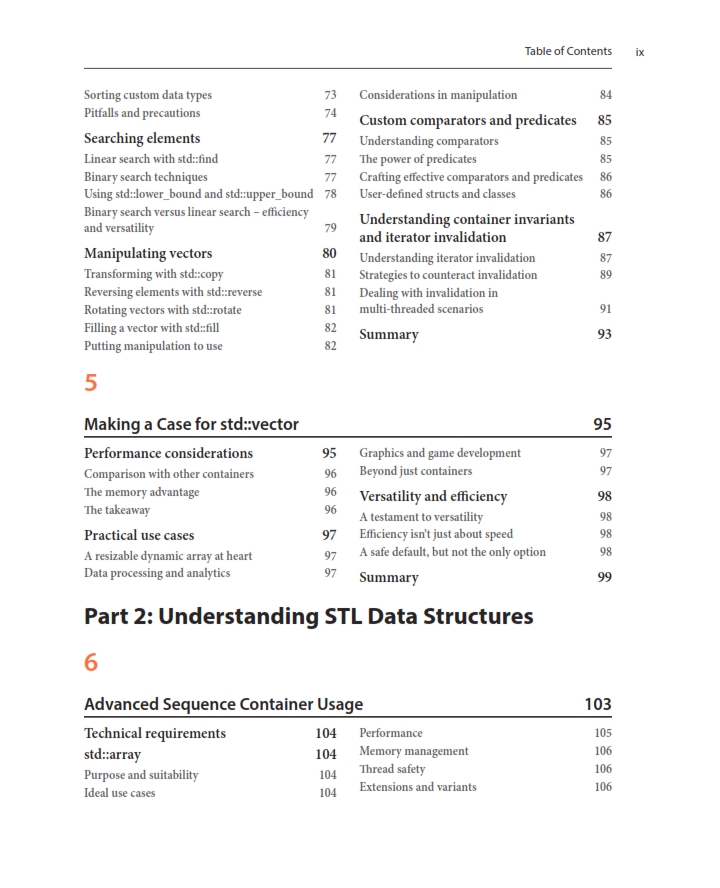 Data Structures and Algorithms with the C++ STL