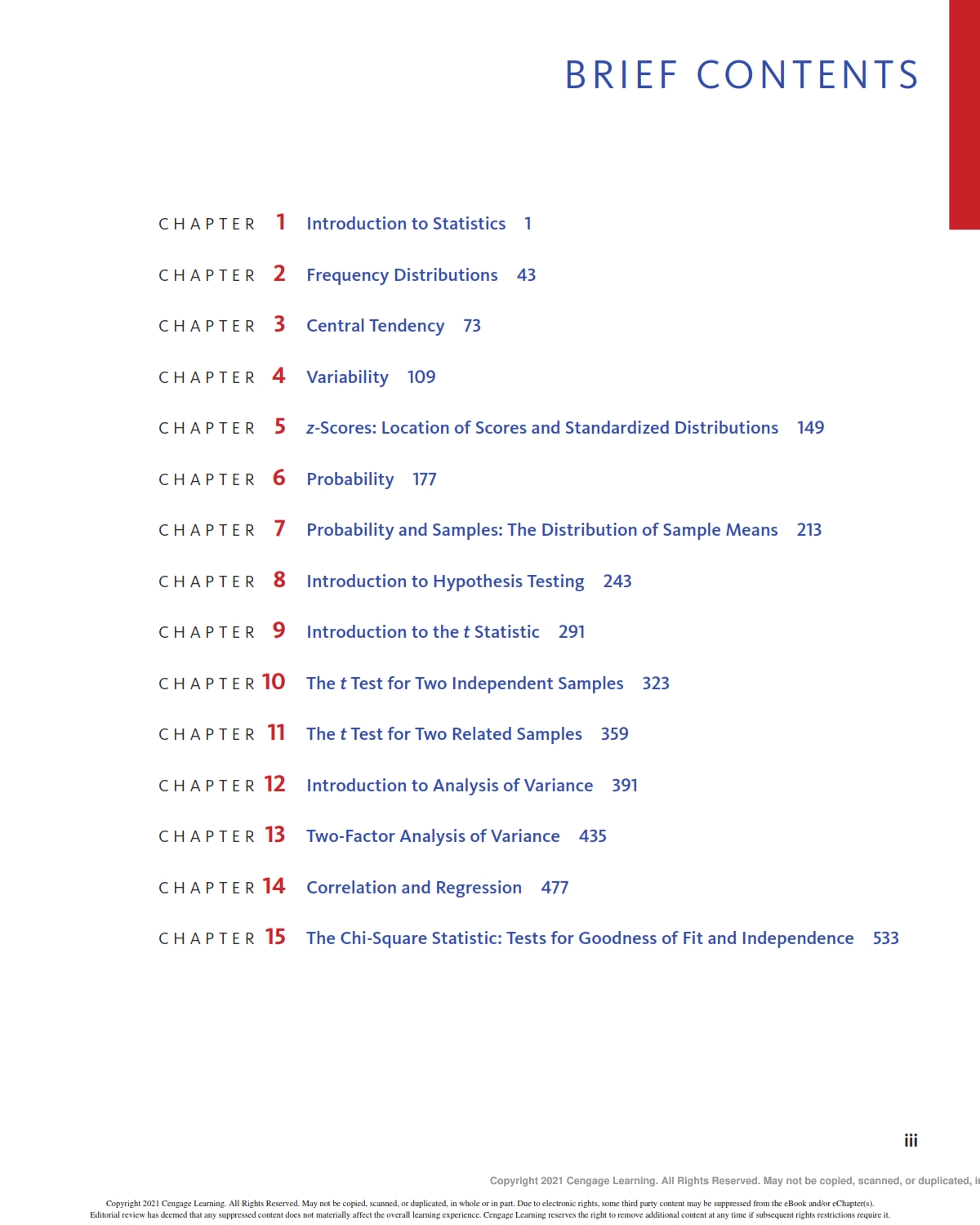 Essentials of Statistics for the Behavioral Sciences 10th Edition