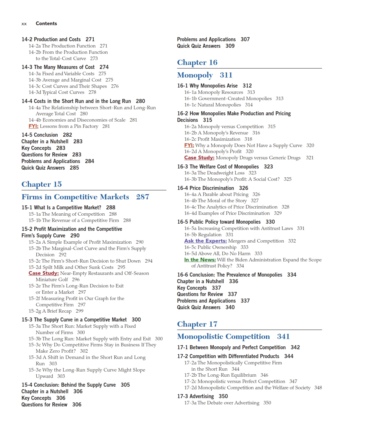 Principles of Economics 10th Edition