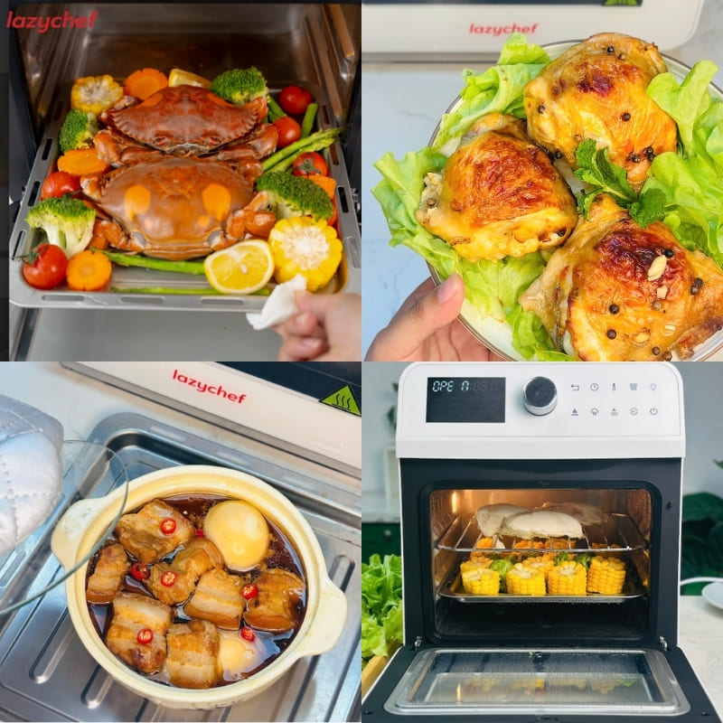 Có nên mua nồi chiên hơi nước không? Đánh giá ưu nhược điểm của nồi chiên hơi nước cho chị em dễ dàng lựa chọn!