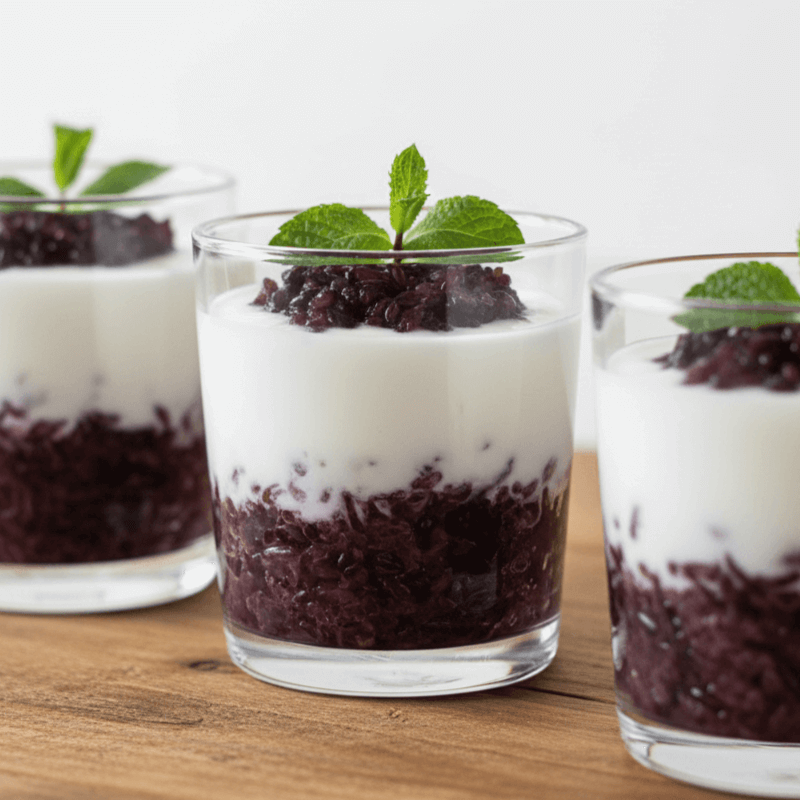 Công thức sữa chua nếp cẩm bất bại tại nhà với máy làm sữa hạt Lazychef