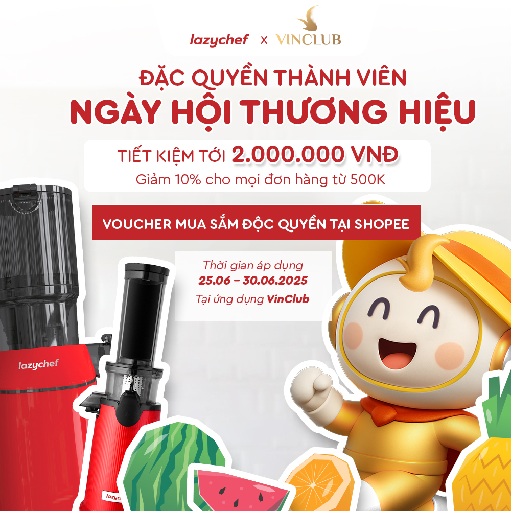 Vinclub x Lazychef: Ngày hội thương hiệu cho gia đình yêu bếp, sống khỏe