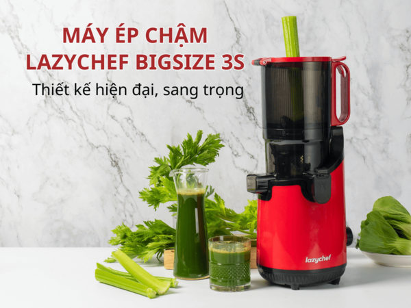 Ép cần tây bằng máy ép chậm: Công thức chuẩn giữ trọn dưỡng chất
