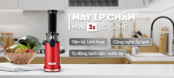 HƯỚNG DẪN SỬ DỤNG VÀ BẢO QUẢN MÁY ÉP CHẬM MINI 3S LC-02ME