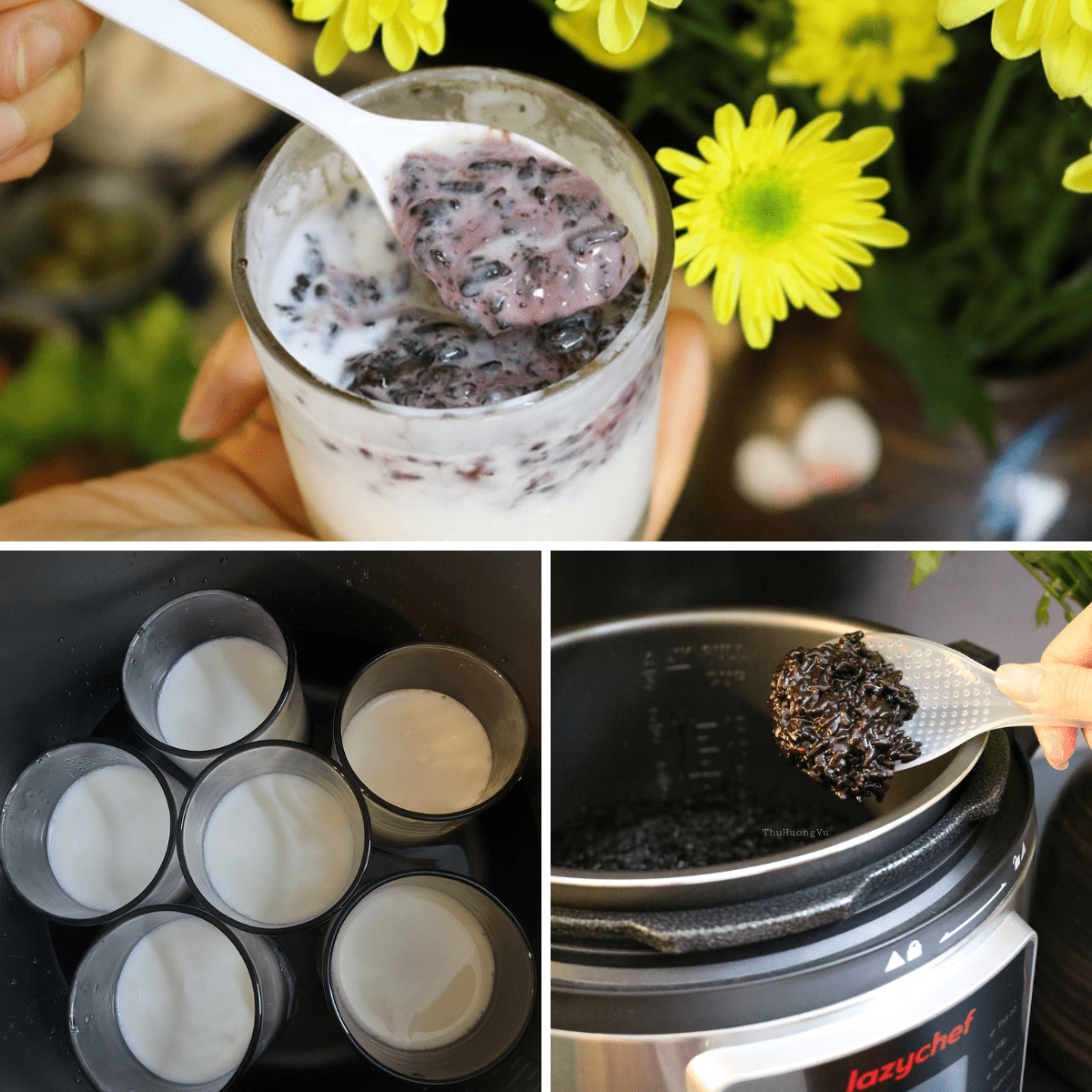 Bí kíp làm SỮA CHUA NẾP CẨM tại nhà ngon hơn ngoài quán!!