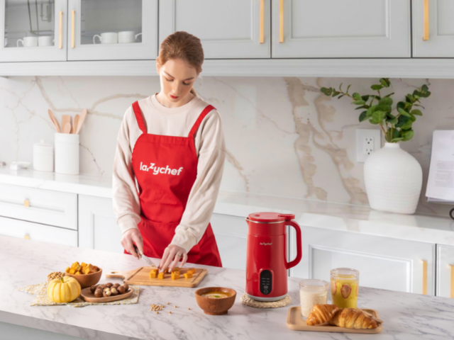 “DA ĐẸP, DÁNG XINH” VỚI MÁY XAY NẤU 5 IN 1 LAZYCHEF