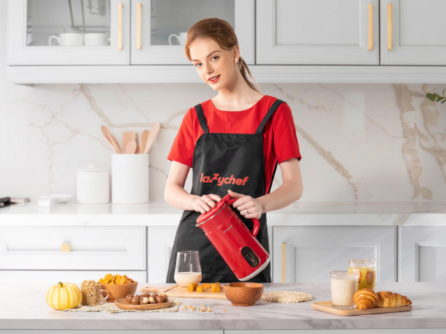 Câu chuyện máy làm sữa hạt LazyChef dành cho mẹ bầu
