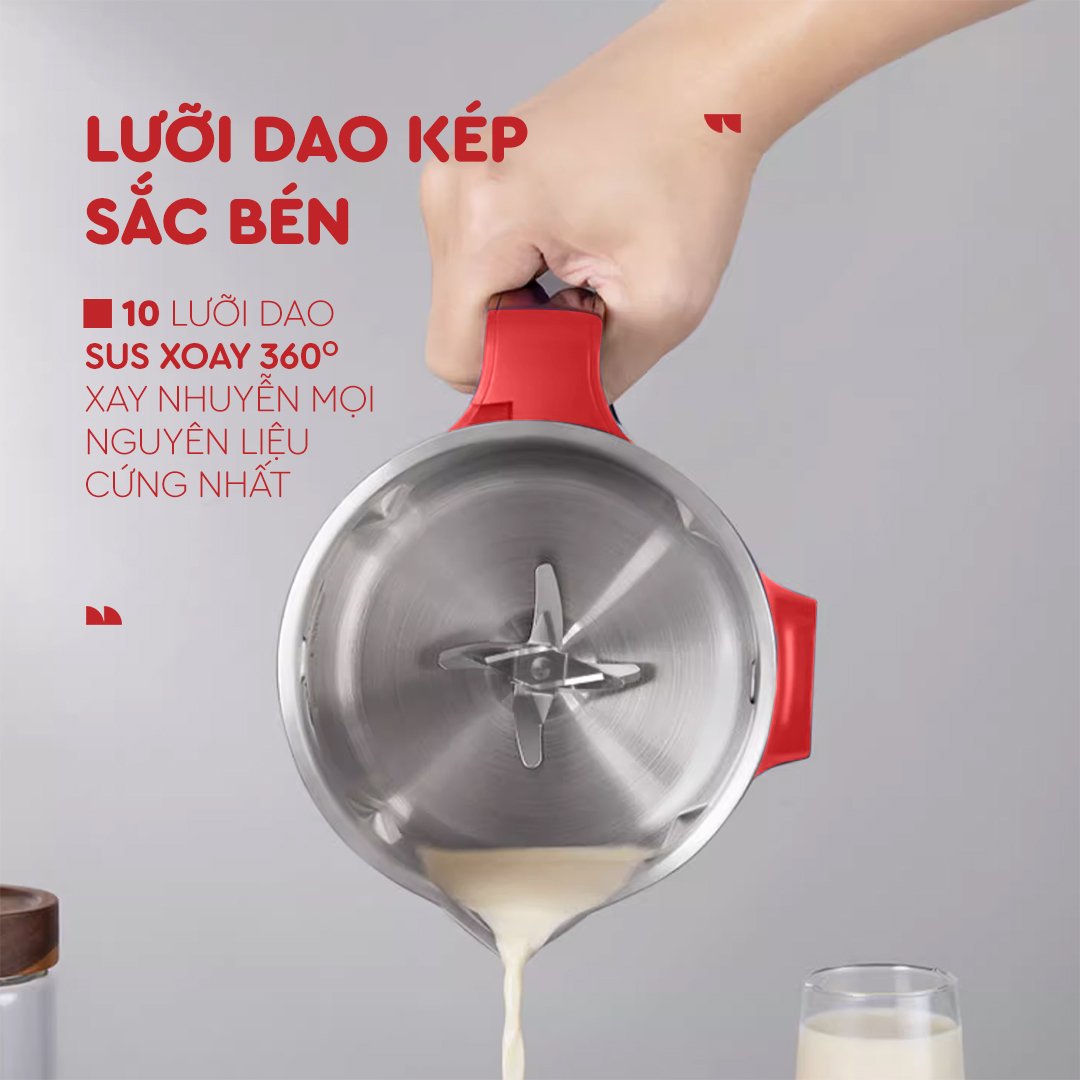 Lưỡi giao kép nhiều cánh - không gỉ sét