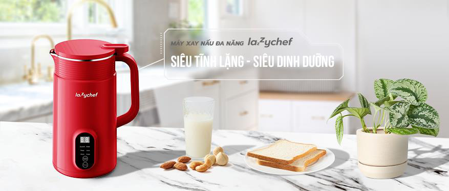 HƯỚNG DẪN SỬ DỤNG MÁY XAY NẤU ĐA NĂNG LAZYCHEF