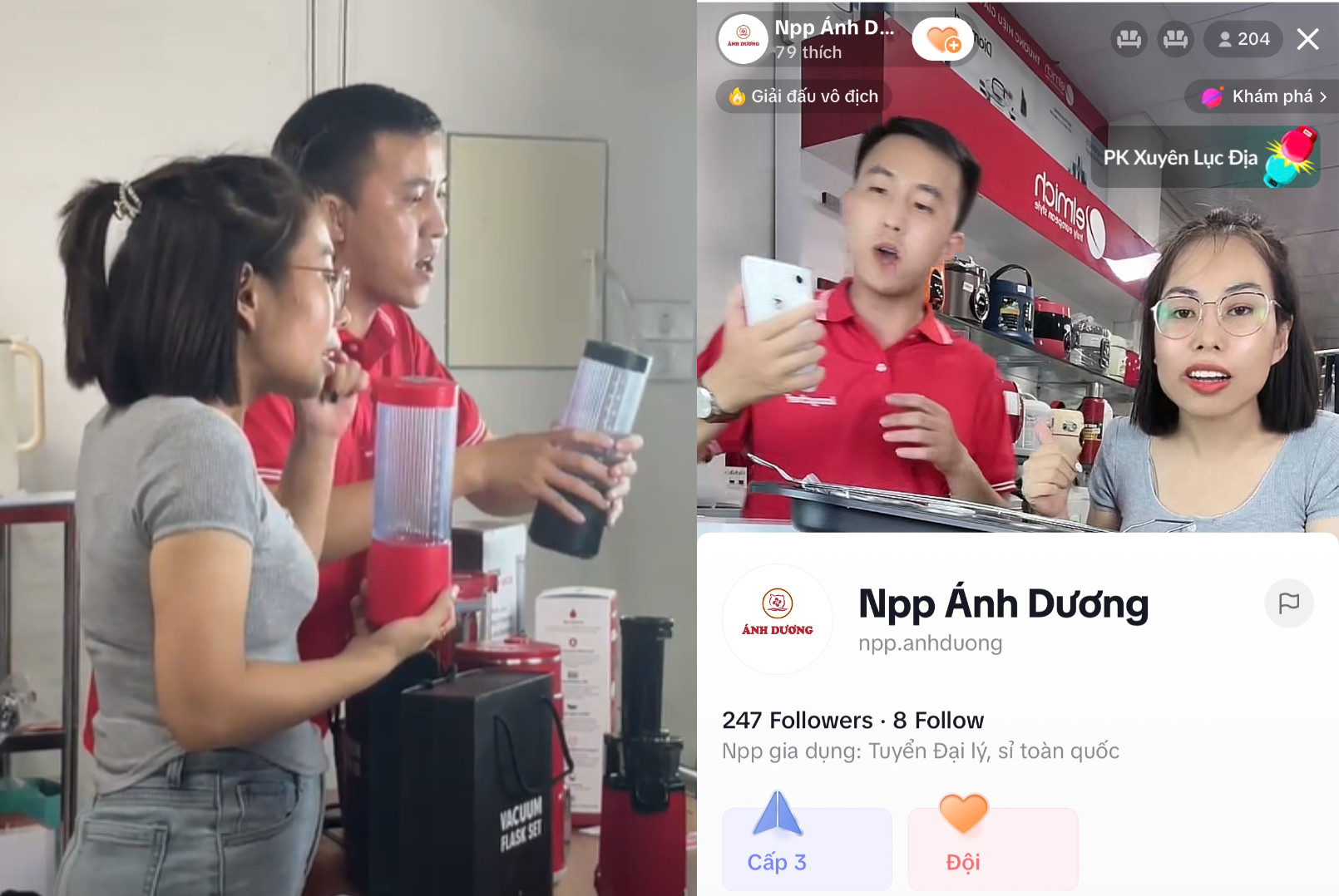 Lazychef hỗ trợ đào tạo Livestream cho NPP