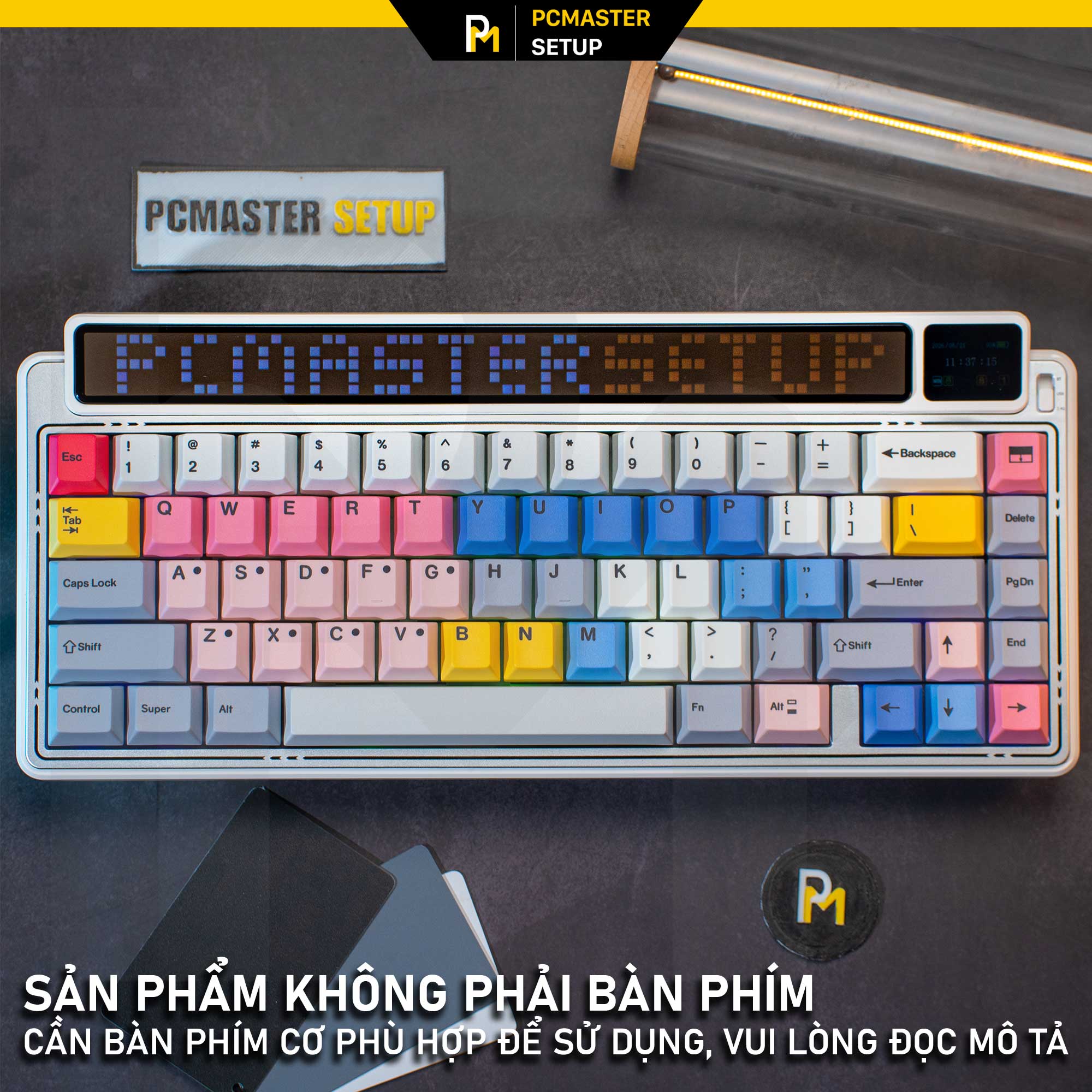 Keycap BKRK ( PBT/ Dyesub 5D/ Cherry Profile )