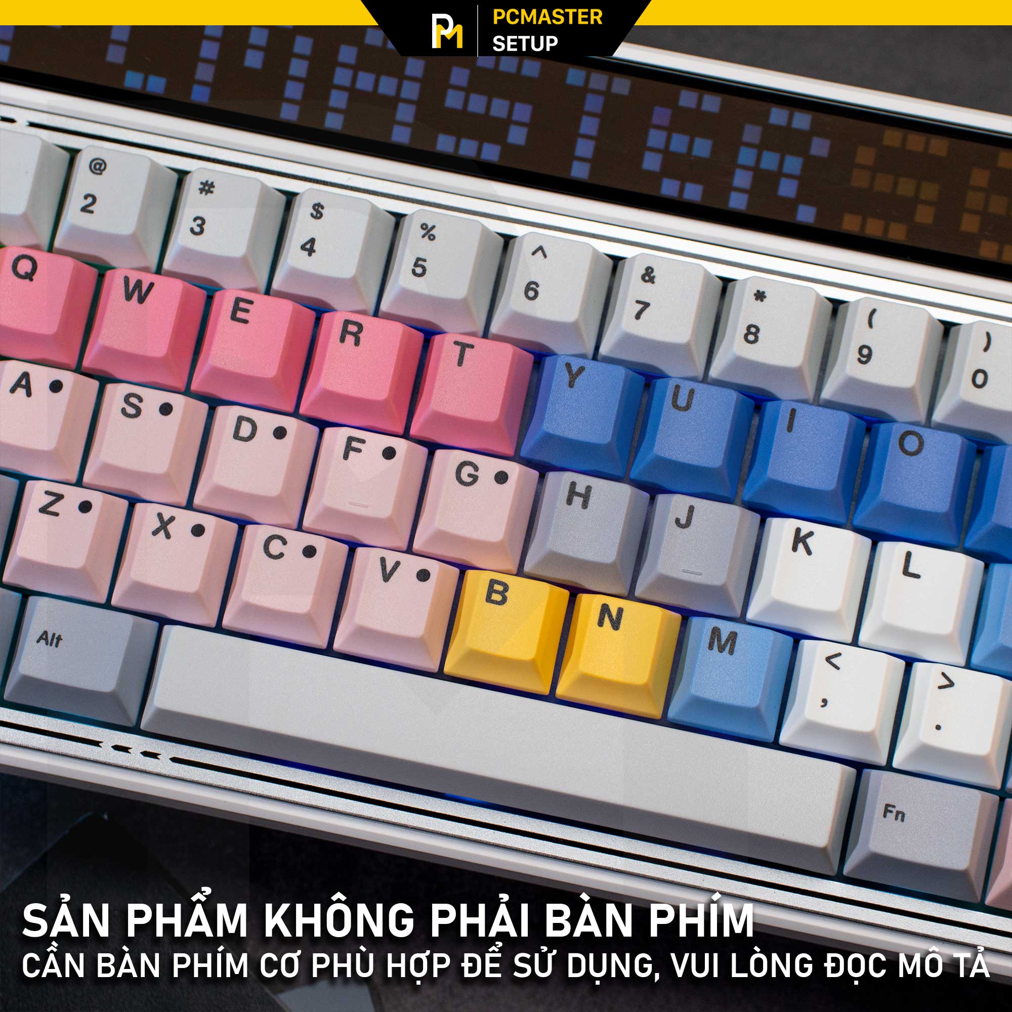 Keycap BKRK ( PBT/ Dyesub 5D/ Cherry Profile )