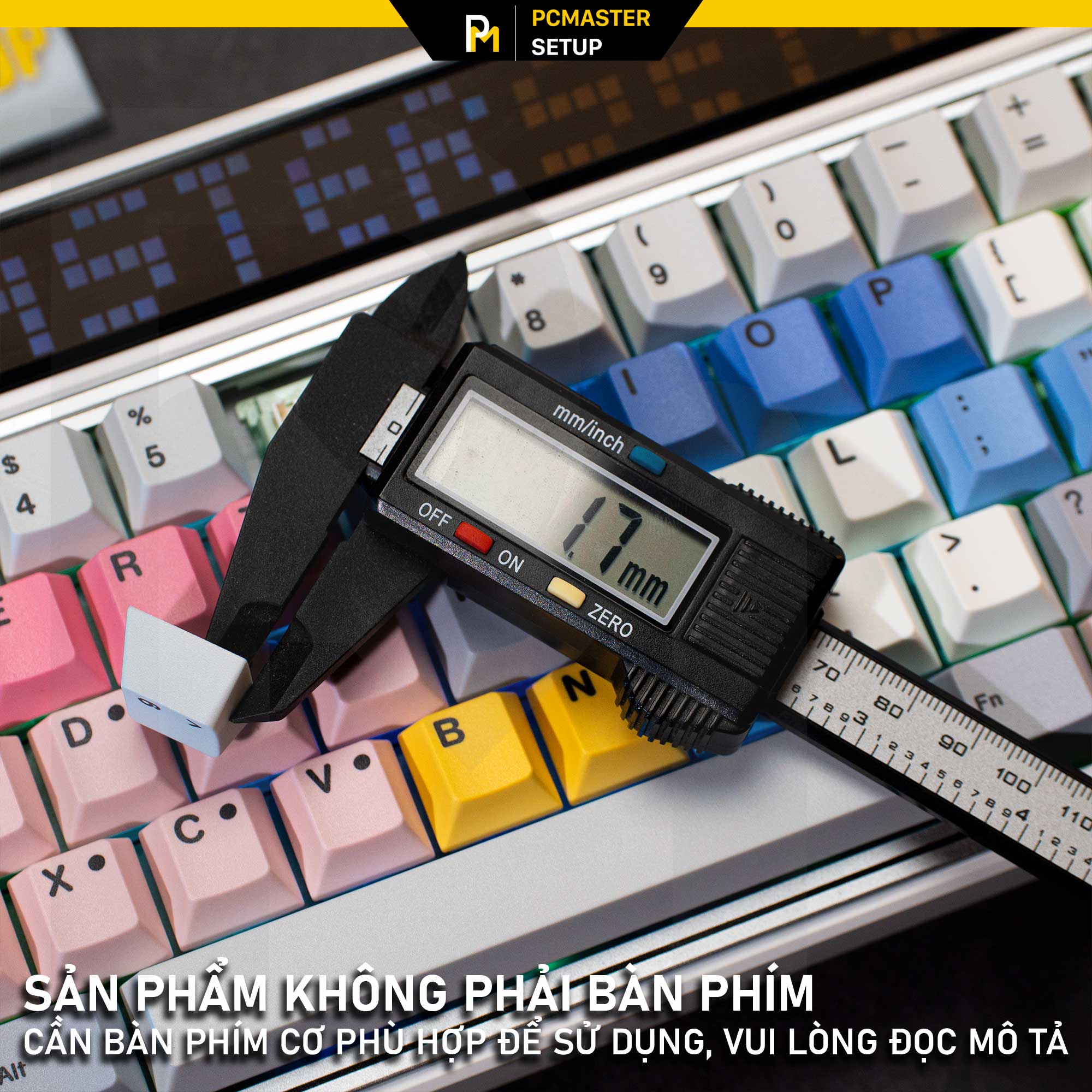 Keycap BKRK ( PBT/ Dyesub 5D/ Cherry Profile )