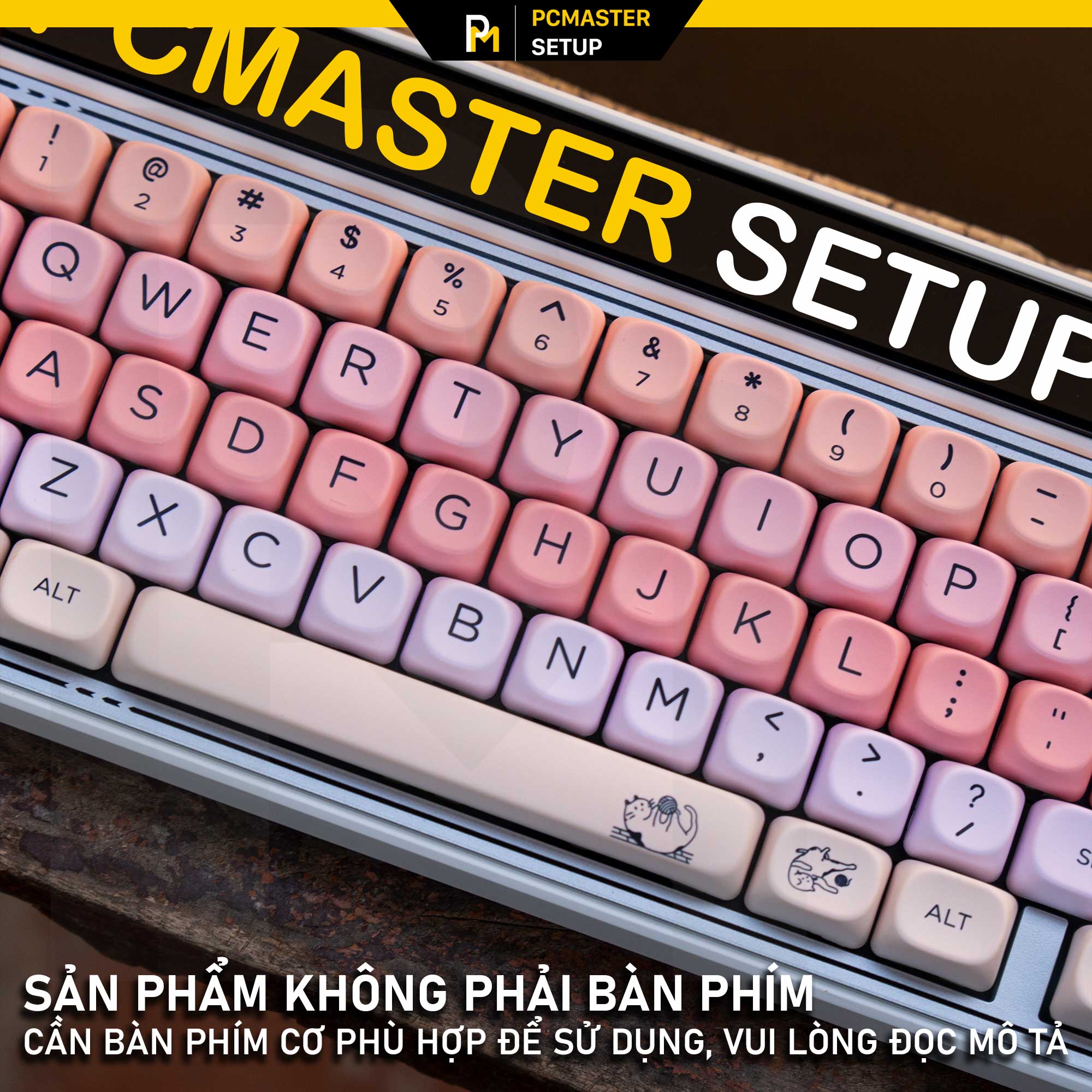 Keycaps pbt Hachimi  ( profile MOA/PBT/dyesub 5D )