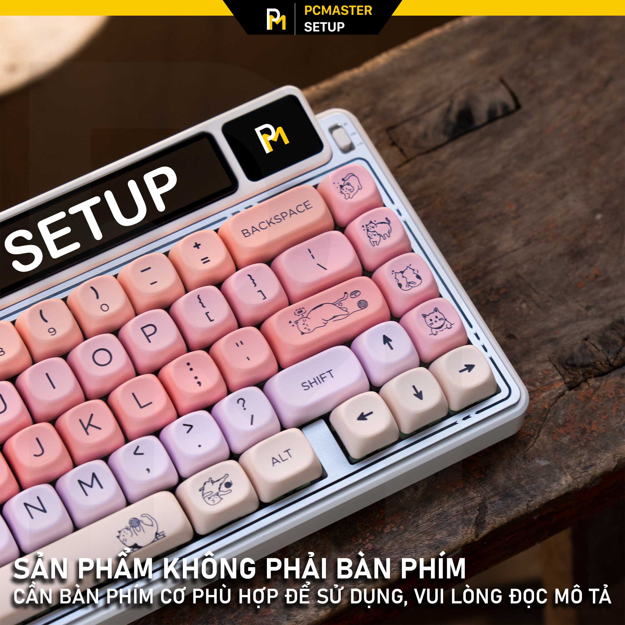 Keycaps pbt Hachimi  ( profile MOA/PBT/dyesub 5D )