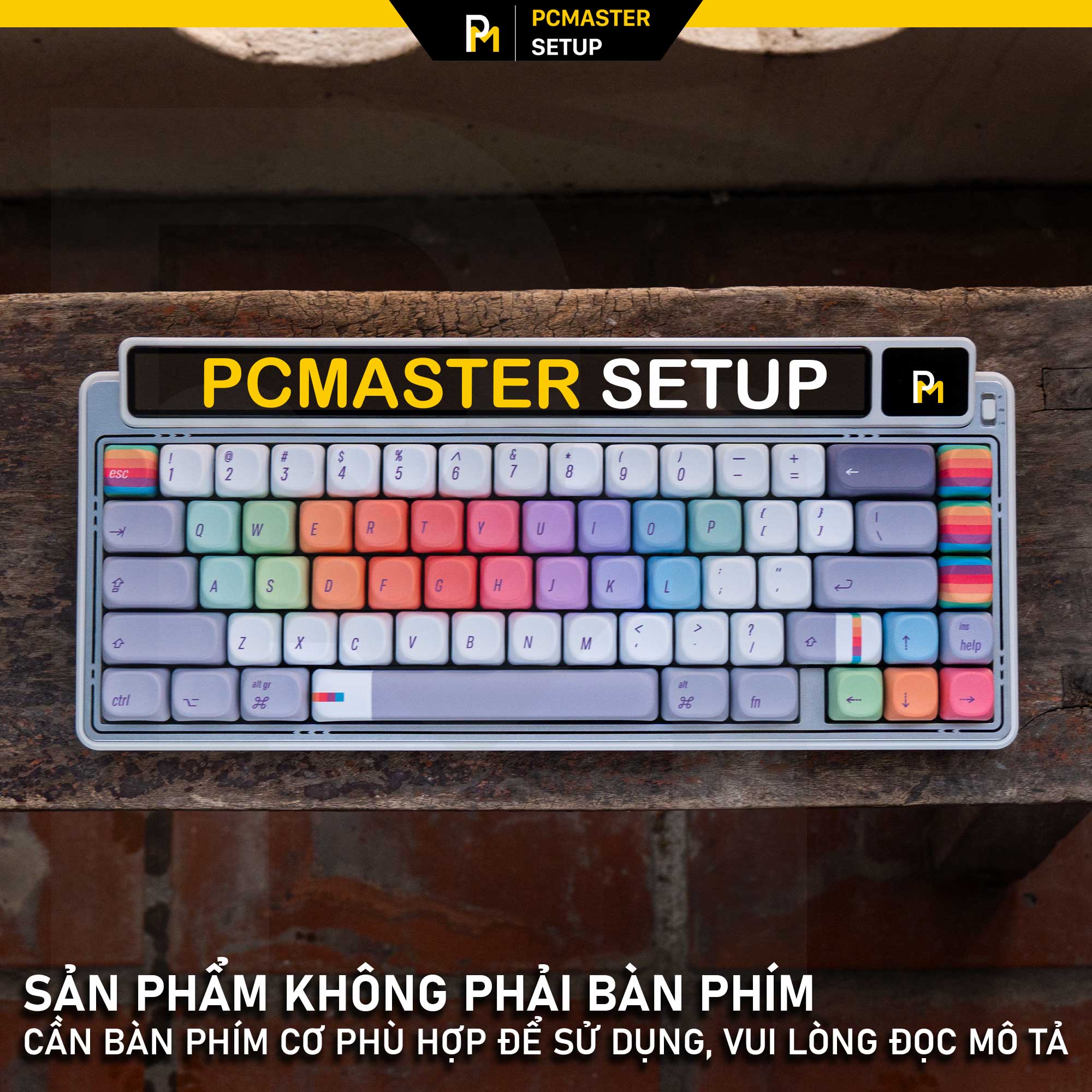 Keycaps pbt Mac Retro ( profile MOA/PBT/dyesub 5D )