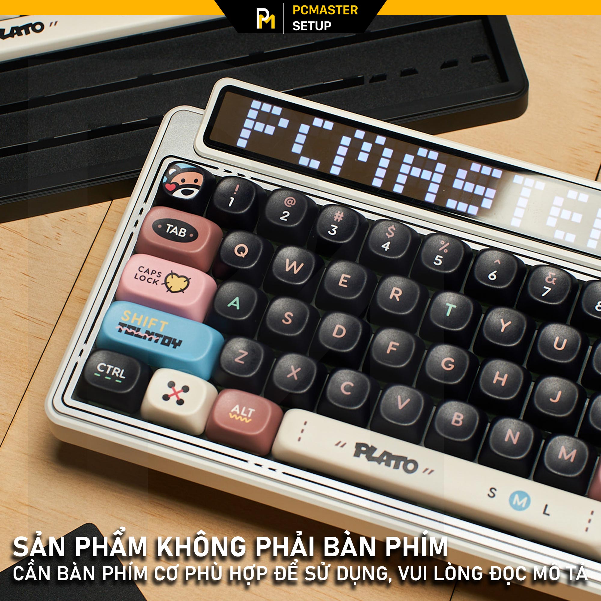 Keycaps Plato ( profile MOA/PBT/dyesub 5D )