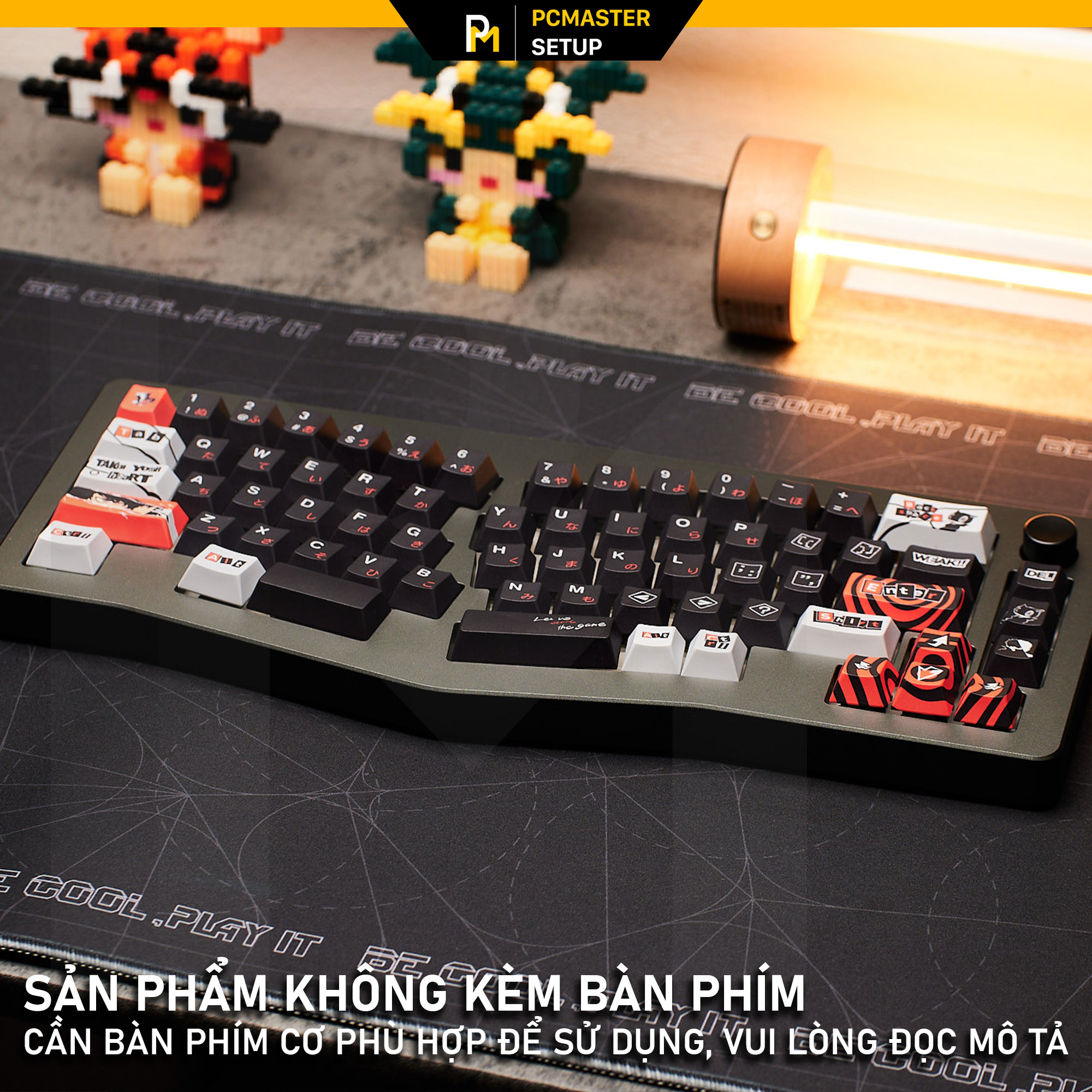 Keycaps pbt PERSONA 5 ( Cherry Profile/  Dyesub 5D / hỗ trợ Alice HKKB )