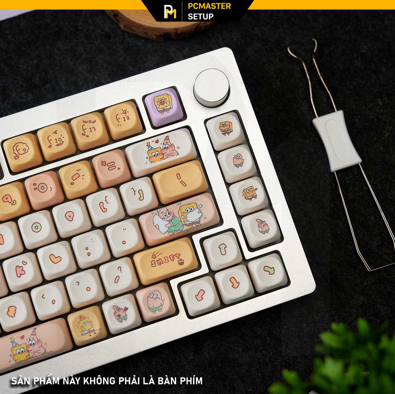 Keycaps pbt Sponge Bob ( Profile MOA /PBT /dyesub5D )
