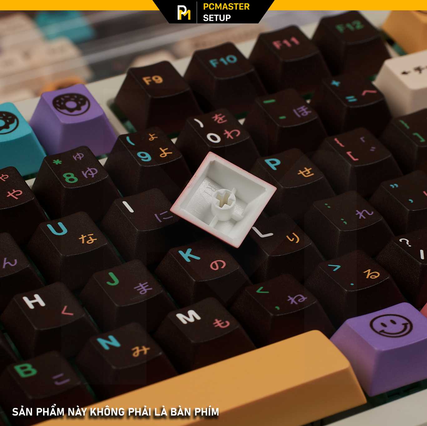 Keycaps pbt Donut ( profile Cherry/PBT/dyesub 5D )
