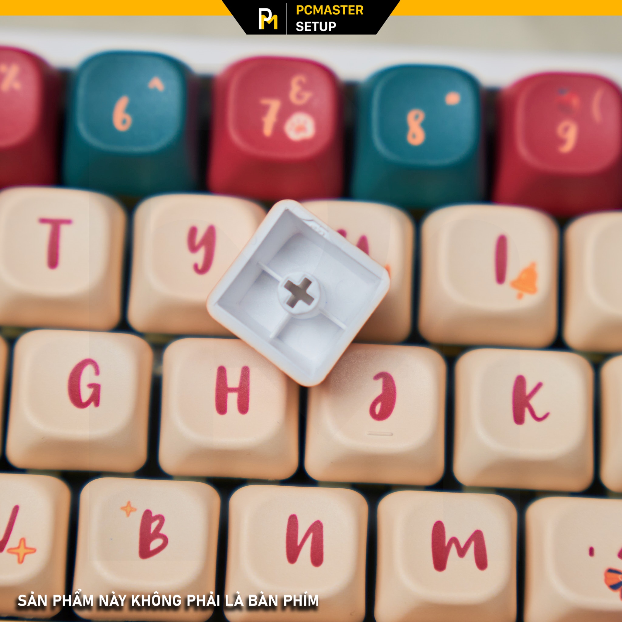 Keycap pbt chủ đề Giáng Sinh profile FOA cạnh dày 1.6mm