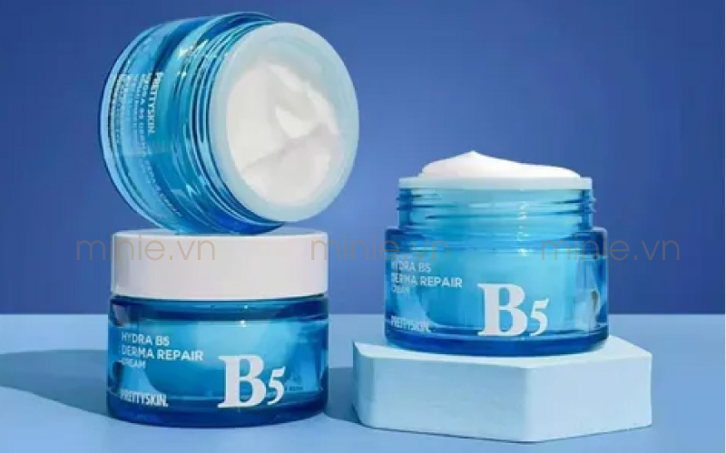 Kem dưỡng phục hồi trắng da pretty skin hydra b5 derma repair cream