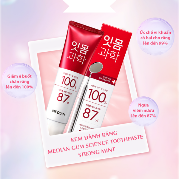 Kem Đánh Răng MEDIAN DENTAL IQ 93%